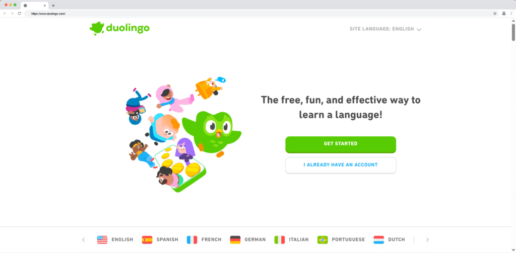 duolingo official website