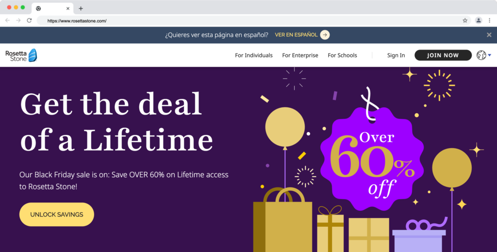 rosetta stone offcial website