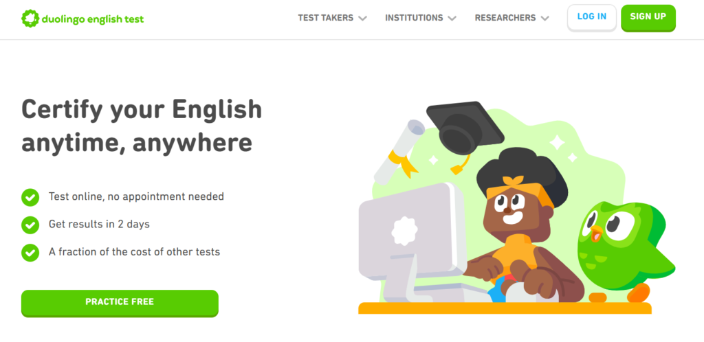 Duolingo Homepage